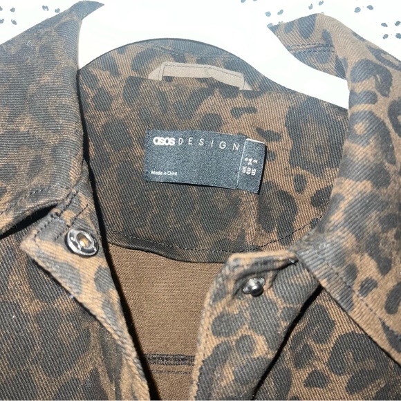 ASOS DESIGN leopard jacket - Picture 5 of 5